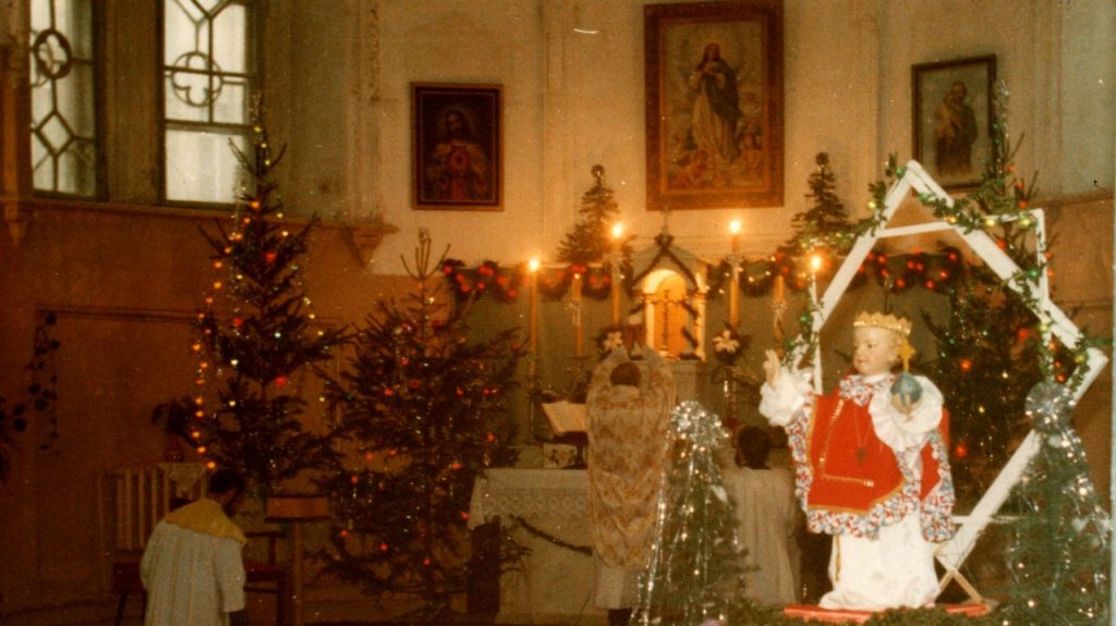 Weihnachtsmesse 1994 in Marien Entschlafen Odessa